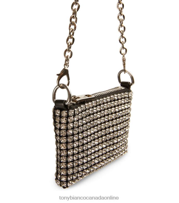 Bling Heels| Tony Bianco Women Arabelle Mini Handbags H0FJ301 Clear Crystal