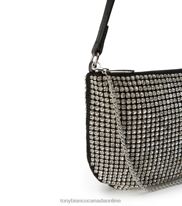 Bling Heels| Tony Bianco Women Mccoy Mini Handbags H0FJ307 Clear Crystal