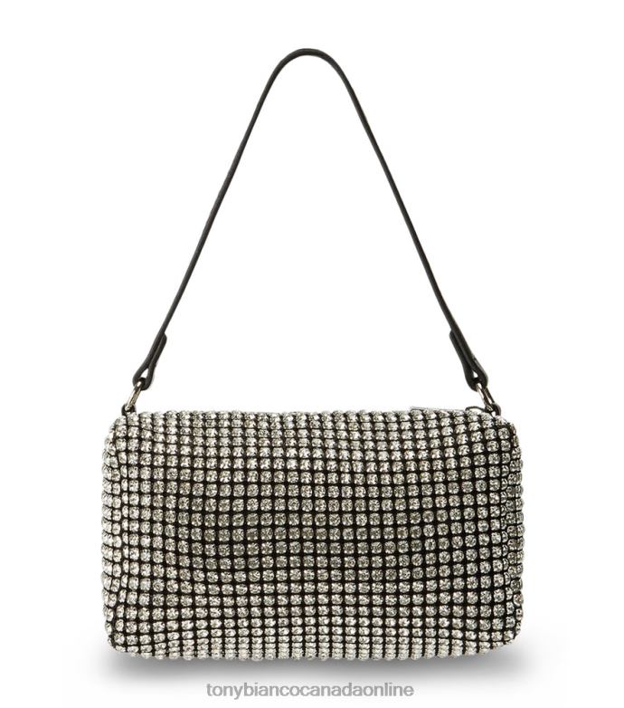 Bling Heels| Tony Bianco Women Moma Mini Handbags H0FJ310 Clear Crystal