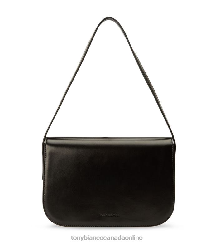 Handbags| Tony Bianco Women Cecil Shoulder Bag H0FJ704 Black Leather