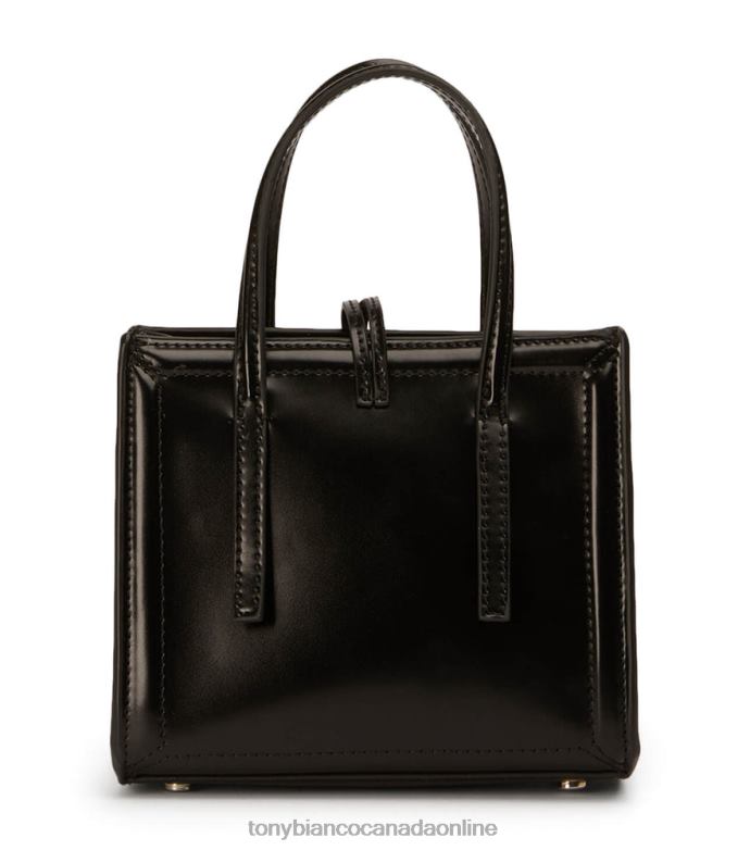 Handbags| Tony Bianco Women Dani Mini Handbags H0FJ697 Black Hi Shine