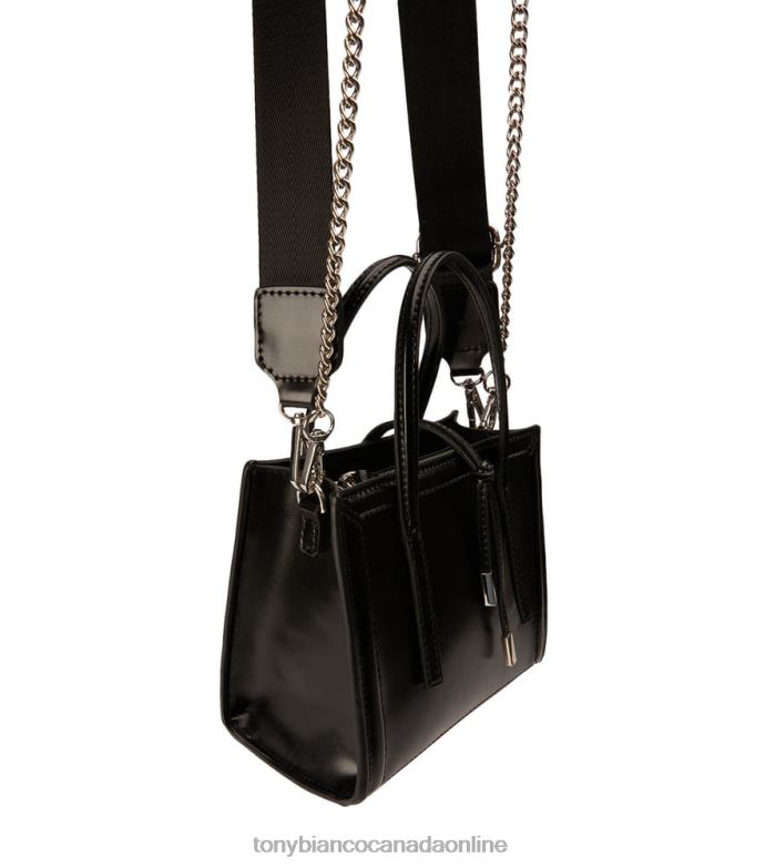 Handbags| Tony Bianco Women Dani Mini Handbags H0FJ697 Black Hi Shine
