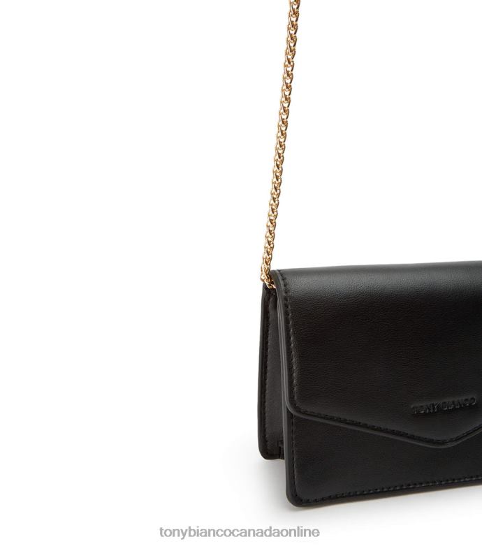 Handbags| Tony Bianco Women Dayna Cross Body Bag H0FJ701 Black Leather