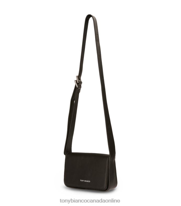 Handbags| Tony Bianco Women Janey Shoulder Bag H0FJ673 Black Leather