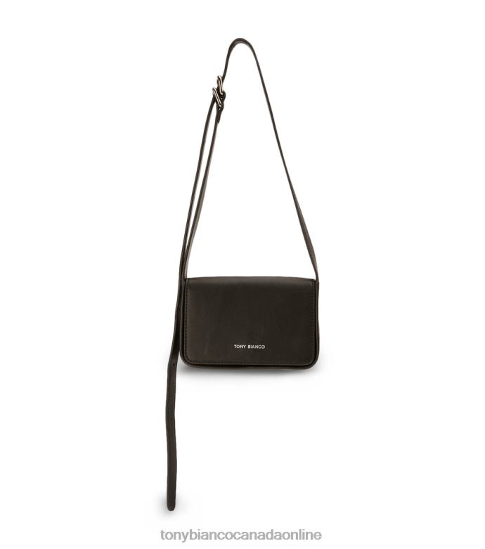 Handbags| Tony Bianco Women Janey Shoulder Bag H0FJ673 Black Leather