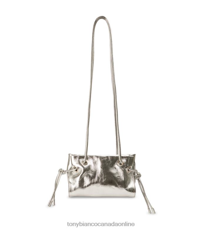 Handbags| Tony Bianco Women Vesper Shoulder Bag H0FJ683 Silver Shine