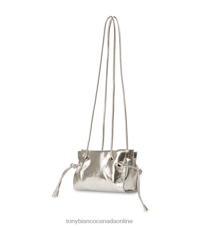 Handbags| Tony Bianco Women Vesper Shoulder Bag H0FJ683 Silver Shine