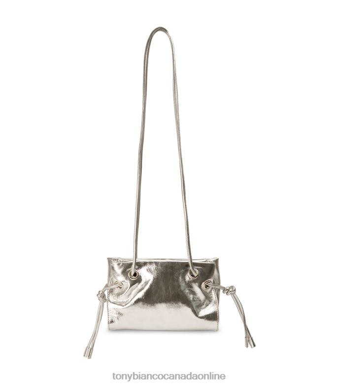 Handbags| Tony Bianco Women Vesper Shoulder Bag H0FJ683 Silver Shine