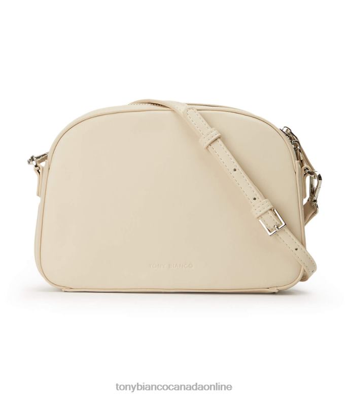 Handbags| Tony Bianco Women Woodstoc Cross Body Bag H0FJ707 Vanilla Leather