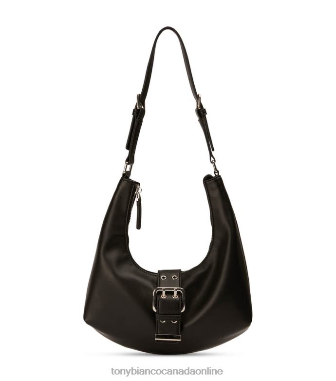 Handbags| Tony Bianco Women Zali Shoulder Bag H0FJ694 Black Leather