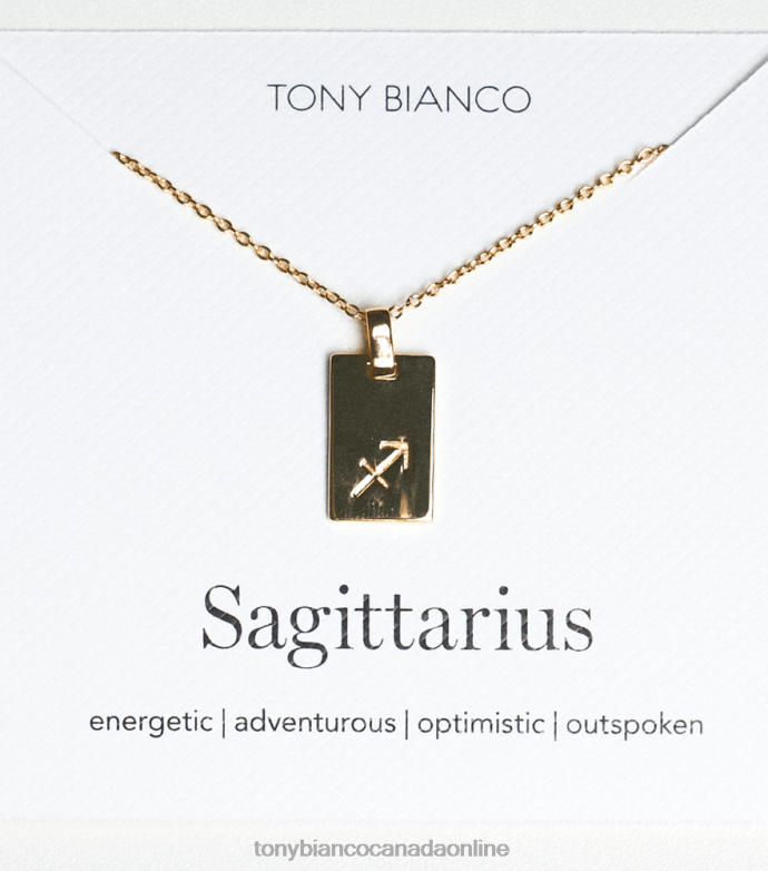 Gift Guide| Tony Bianco Women Sagittarius Zodiac Necklace H0FJ715 Gold