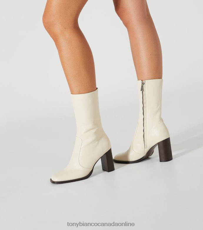 Ankle boots| Tony Bianco Women Atlanta Ankle Boots H0FJ545 Ecru Venice