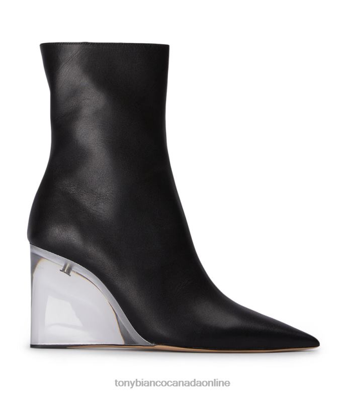 Ankle boots| Tony Bianco Women Dasha Ankle Boots H0FJ471 Black Como/Clear