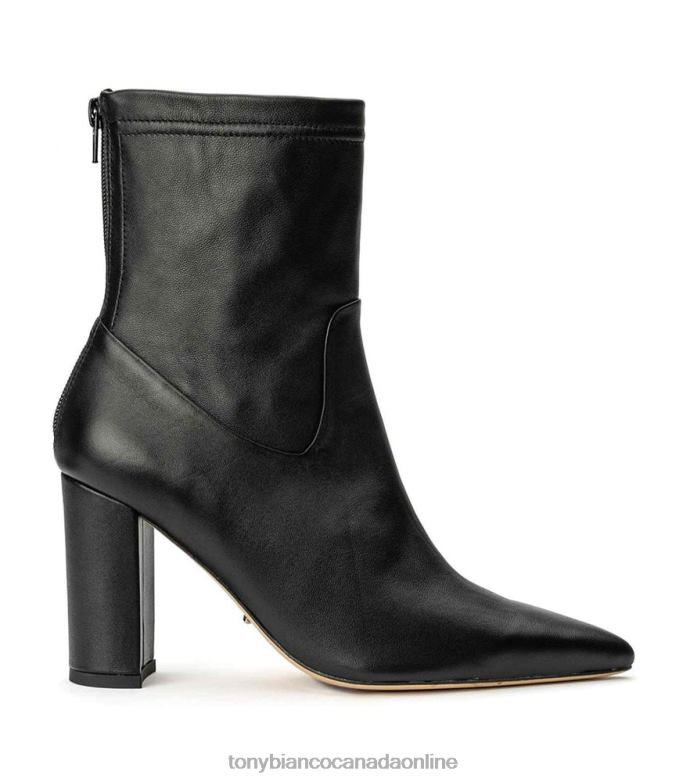 Ankle boots| Tony Bianco Women Ellie Ankle Boots H0FJ529 Black Nappa