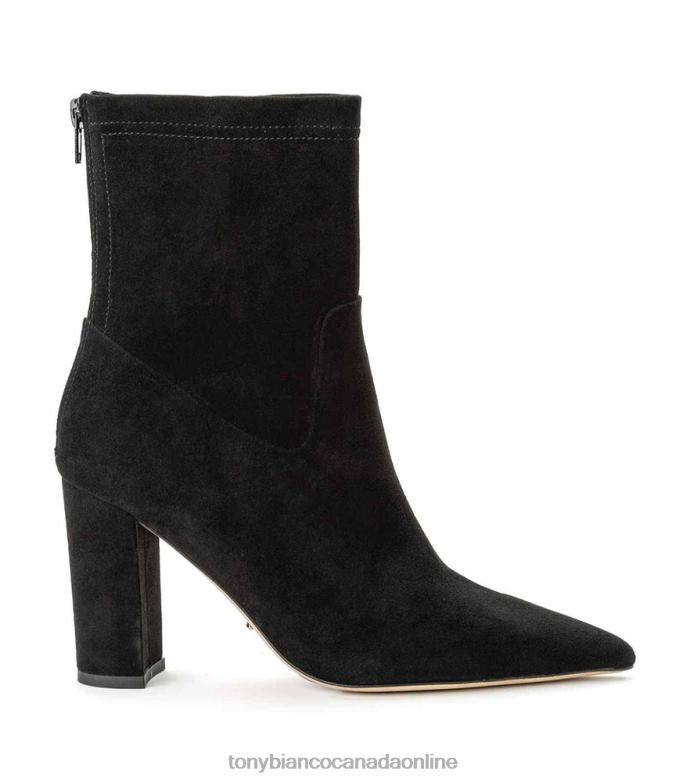 Ankle boots| Tony Bianco Women Ellie Ankle Boots H0FJ553 Black Suede