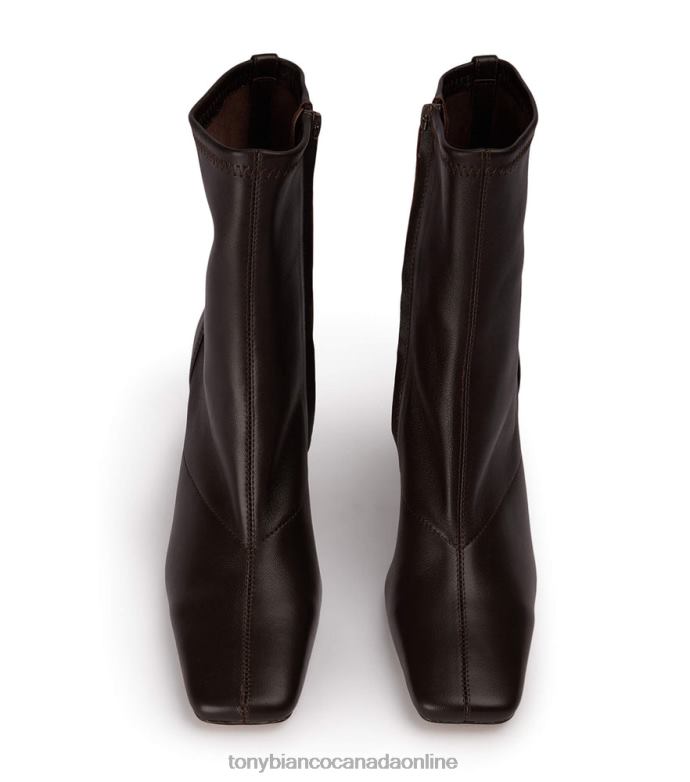 Ankle boots| Tony Bianco Women Fomo Ankle Boots H0FJ500 Chocolate Nappa