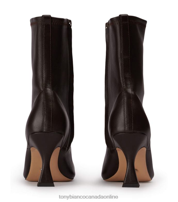 Ankle boots| Tony Bianco Women Fomo Ankle Boots H0FJ500 Chocolate Nappa