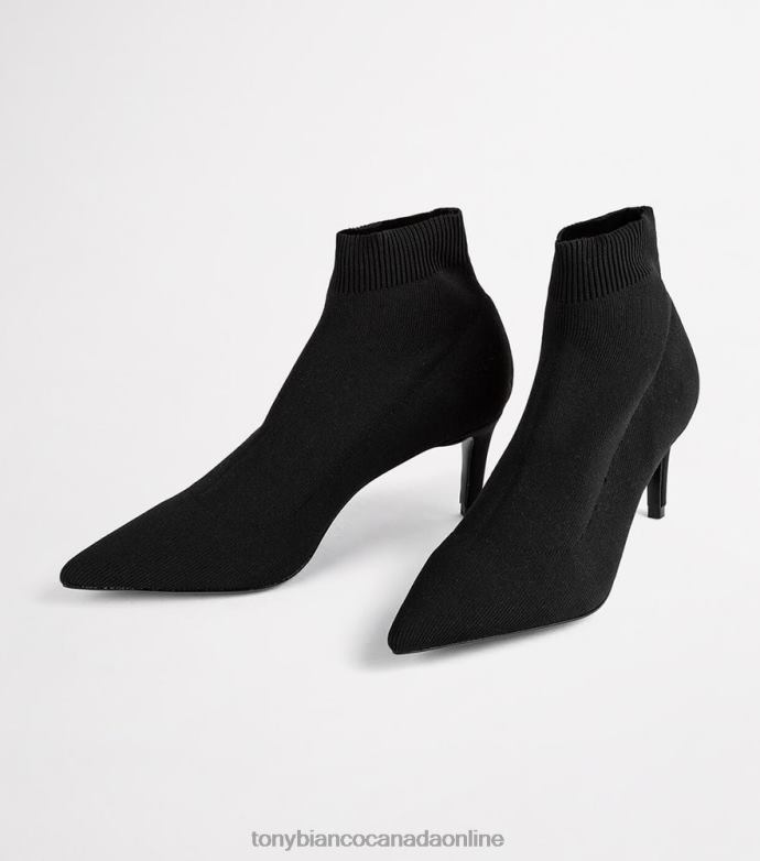 Ankle boots| Tony Bianco Women Gwen Ankle Boots H0FJ540 Black Sock Knit