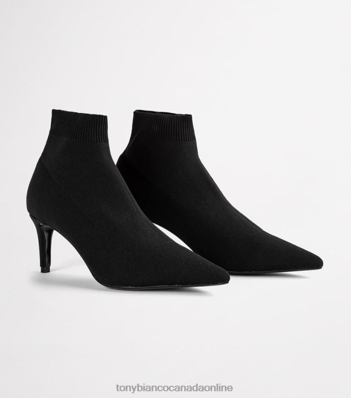 Ankle boots| Tony Bianco Women Gwen Ankle Boots H0FJ540 Black Sock Knit