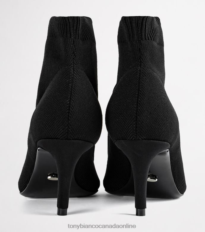 Ankle boots| Tony Bianco Women Gwen Ankle Boots H0FJ540 Black Sock Knit