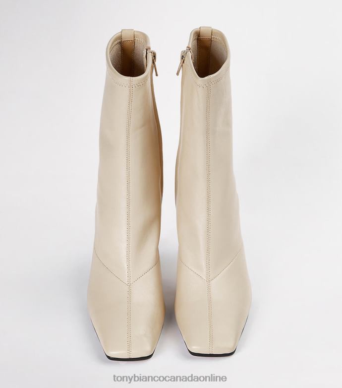Ankle boots| Tony Bianco Women Halsey Ankle Boots H0FJ533 Vanilla Nappa