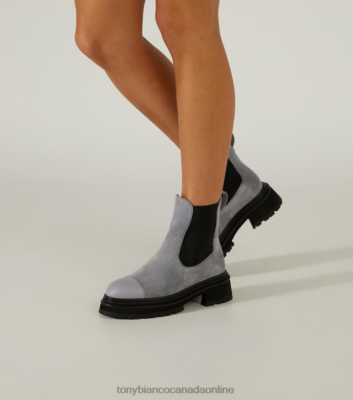 Ankle boots| Tony Bianco Women Hurricane Ankle Boots H0FJ512 Steel Grey Suede