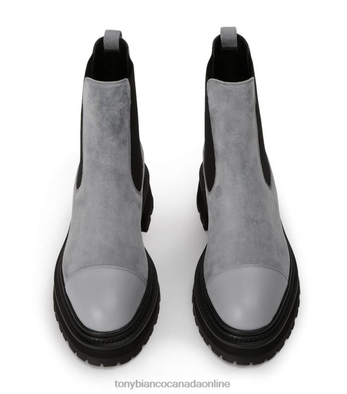 Ankle boots| Tony Bianco Women Hurricane Ankle Boots H0FJ512 Steel Grey Suede