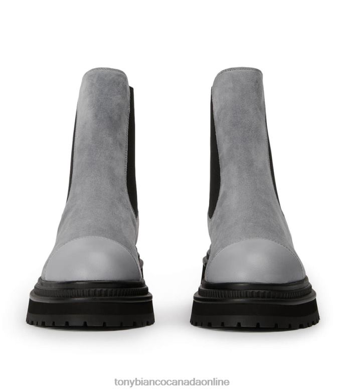 Ankle boots| Tony Bianco Women Hurricane Ankle Boots H0FJ512 Steel Grey Suede