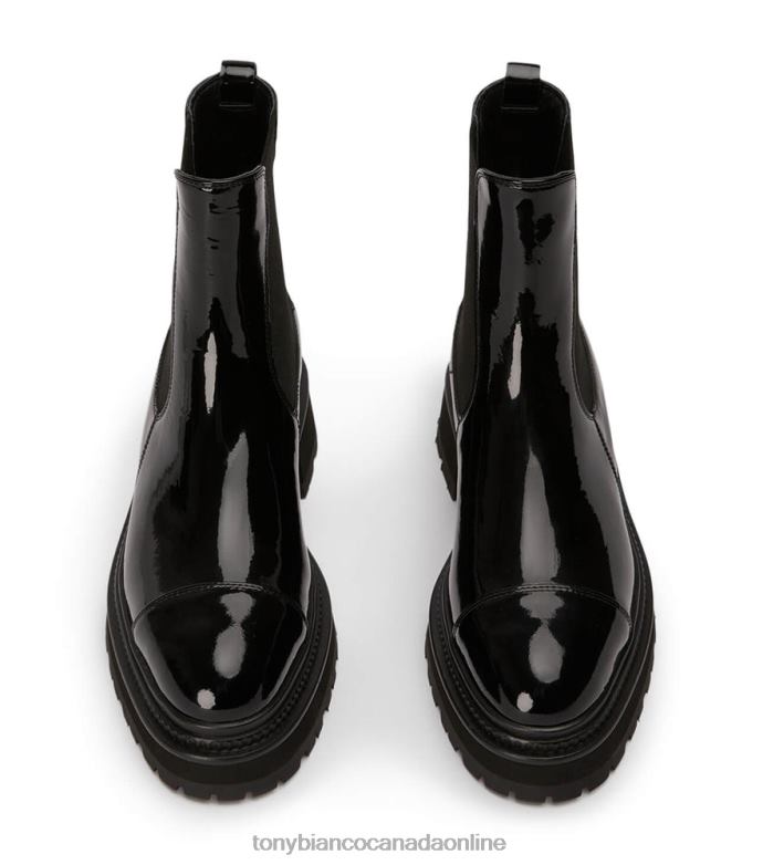 Ankle boots| Tony Bianco Women Hurricane Ankle Boots H0FJ514 Black Hi Shine