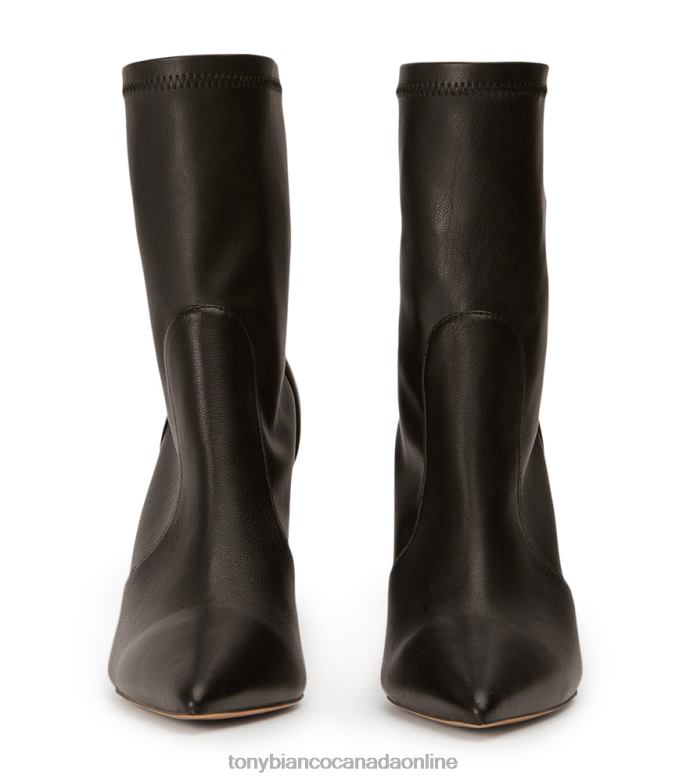 Ankle boots| Tony Bianco Women Kartia Ankle Boots H0FJ482 Black Nappa/Black Venezia