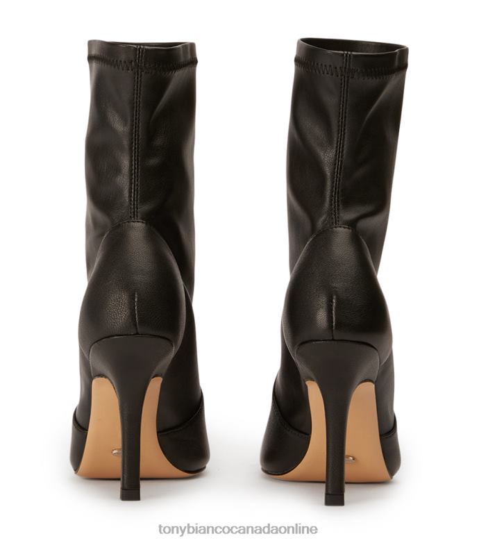 Ankle boots| Tony Bianco Women Kartia Ankle Boots H0FJ482 Black Nappa/Black Venezia
