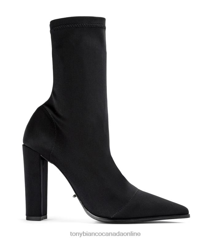 Ankle boots| Tony Bianco Women Lila Ankle Boots H0FJ535 Black Lycra