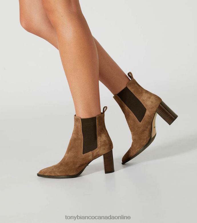 Ankle boots| Tony Bianco Women Piston Ankle Boots H0FJ491 Saddle Suede