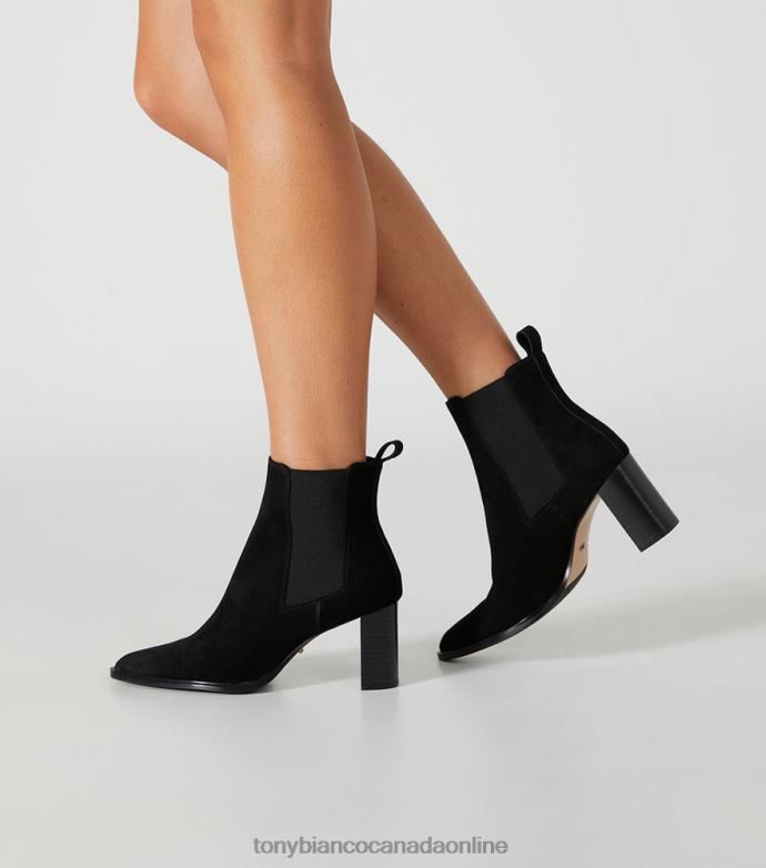 Ankle boots| Tony Bianco Women Piston Ankle Boots H0FJ495 Black Suede