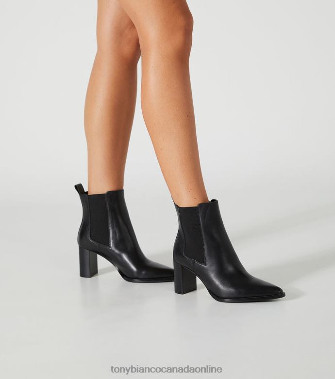 Ankle boots| Tony Bianco Women Piston Ankle Boots H0FJ497 Black Como