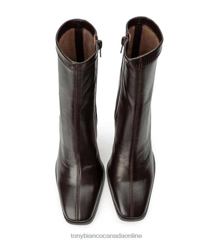 Ankle boots| Tony Bianco Women Rover Ankle Boots H0FJ531 Chocolate Nappa
