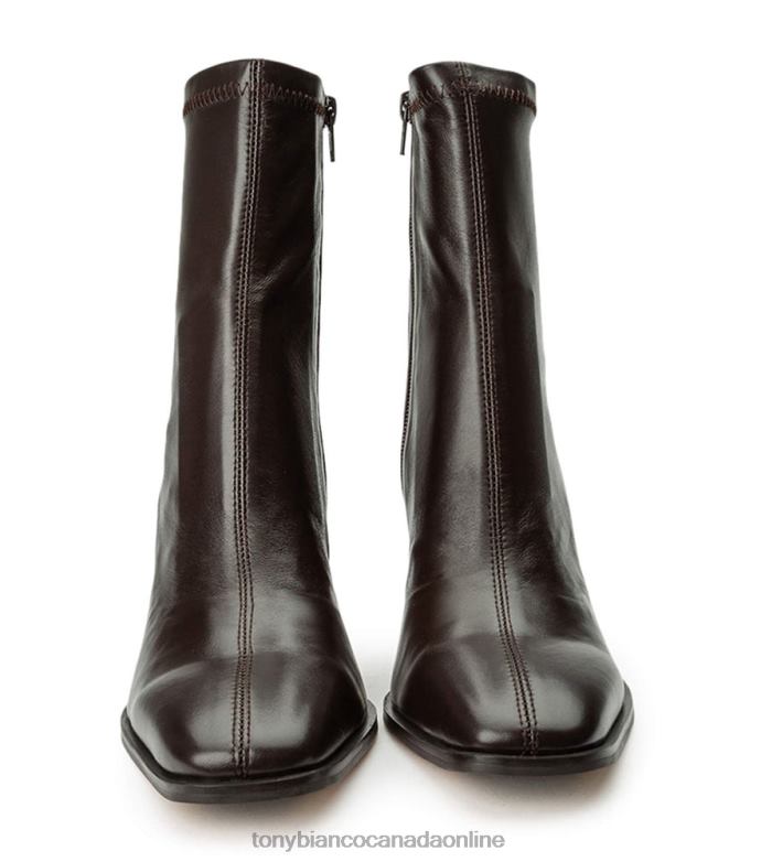 Ankle boots| Tony Bianco Women Rover Ankle Boots H0FJ531 Chocolate Nappa
