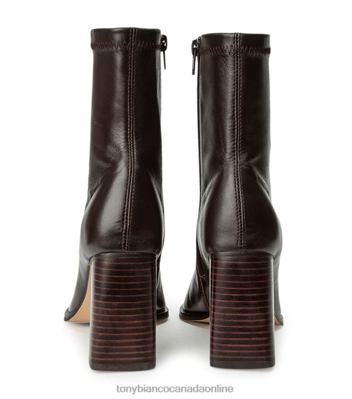 Ankle boots| Tony Bianco Women Rover Ankle Boots H0FJ531 Chocolate Nappa