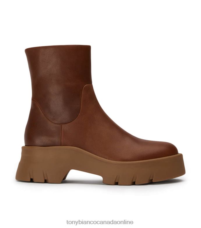 Ankle boots| Tony Bianco Women Rumble Ankle Boots H0FJ546 Cognac