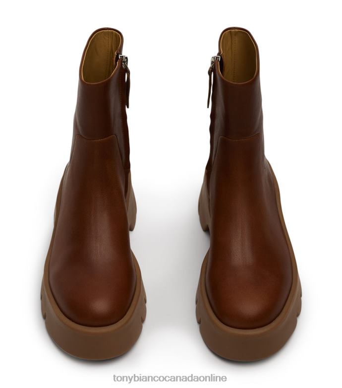 Ankle boots| Tony Bianco Women Rumble Ankle Boots H0FJ546 Cognac