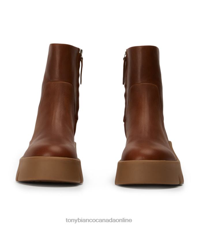 Ankle boots| Tony Bianco Women Rumble Ankle Boots H0FJ546 Cognac
