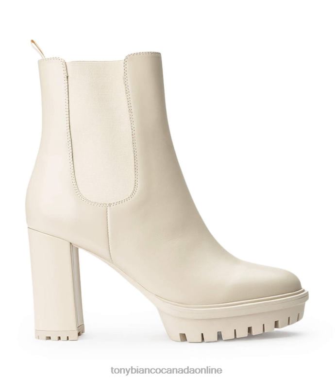 Ankle boots| Tony Bianco Women Sammy Ankle Boots H0FJ550 Vanilla Capretto