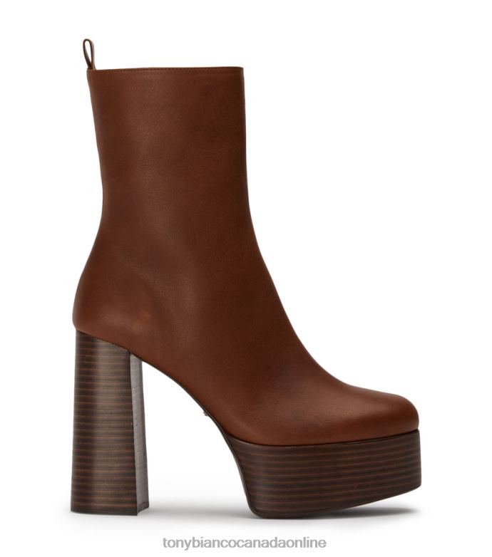 Ankle boots| Tony Bianco Women Tyra Ankle Boots H0FJ483 Cognac