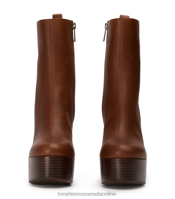 Ankle boots| Tony Bianco Women Tyra Ankle Boots H0FJ483 Cognac