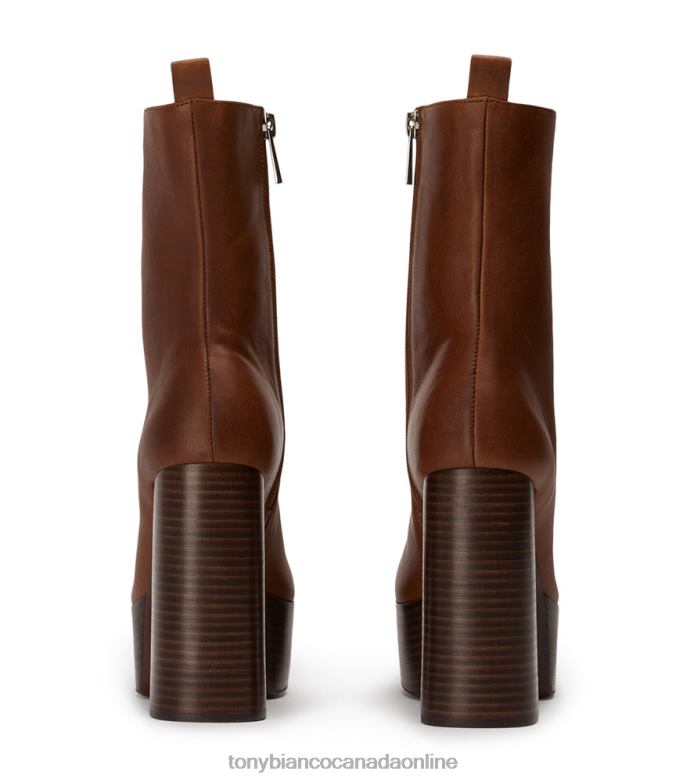 Ankle boots| Tony Bianco Women Tyra Ankle Boots H0FJ483 Cognac