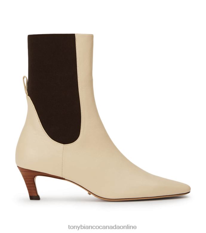 Ankle boots| Tony Bianco Women Verona Ankle Boots H0FJ503 Ecru Venice