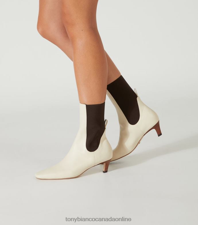 Ankle boots| Tony Bianco Women Verona Ankle Boots H0FJ503 Ecru Venice