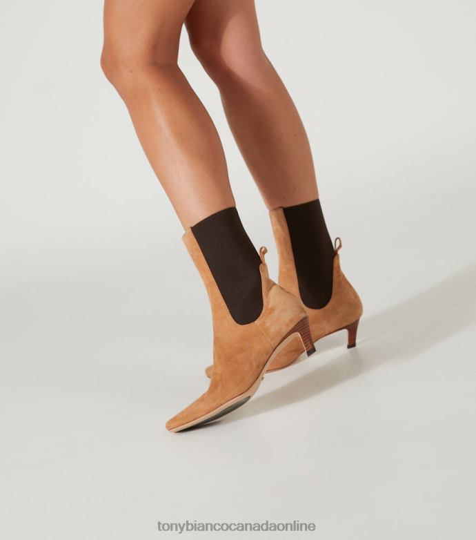 Ankle boots| Tony Bianco Women Verona Ankle Boots H0FJ504 Butterscotch Suede