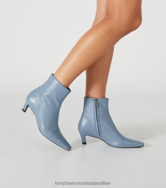 Ankle boots| Tony Bianco Women Vicci Ankle Boots H0FJ543 Steel Nappa