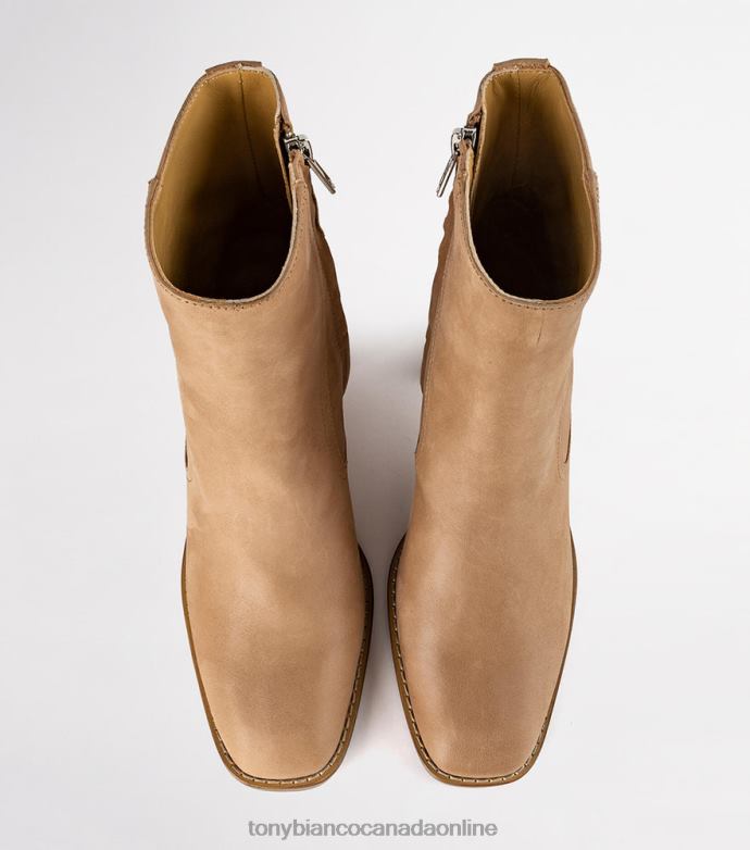 Ankle boots| Tony Bianco Women Westley Ankle Boots H0FJ538 Caramel Diesel/Choc Wax